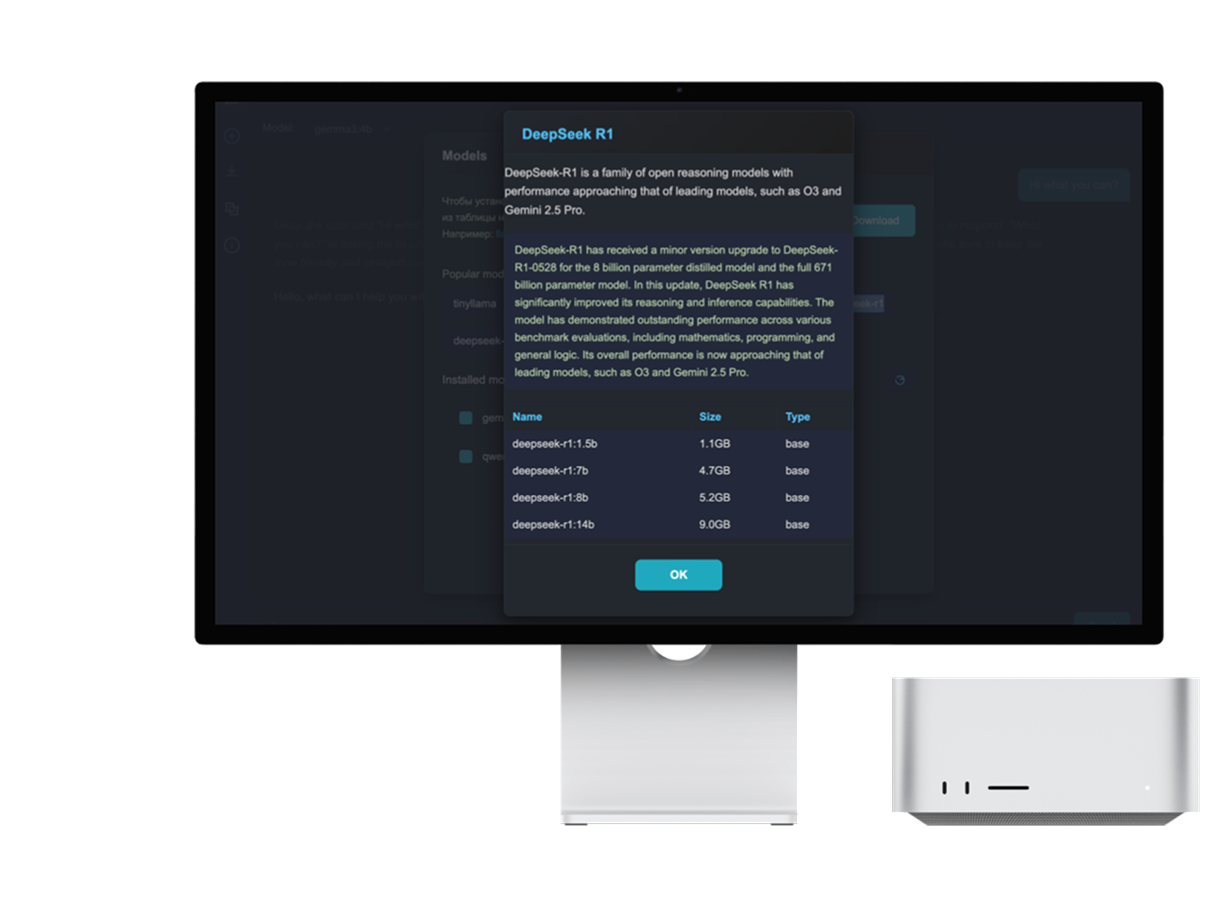 Fllama App Screenshot